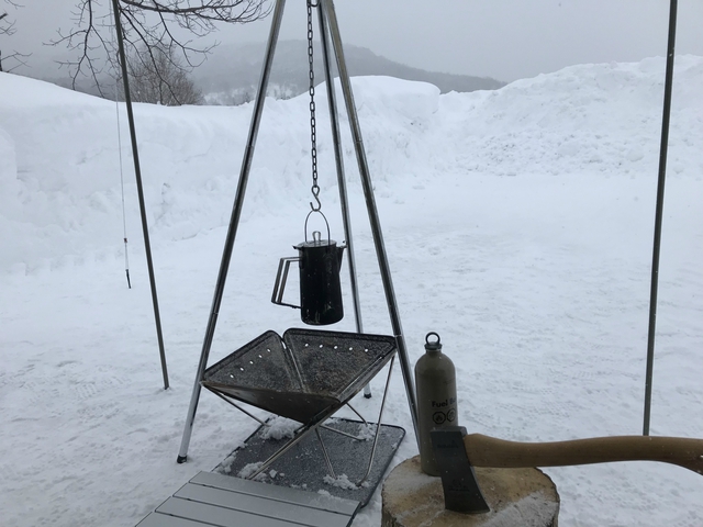 新幕試し張り!豪雪キャンプ エルム高原家族旅行村 1月28日~29日 新幕試し張り!豪雪キャンプ エルム高原家族旅行村 1月28日~29日