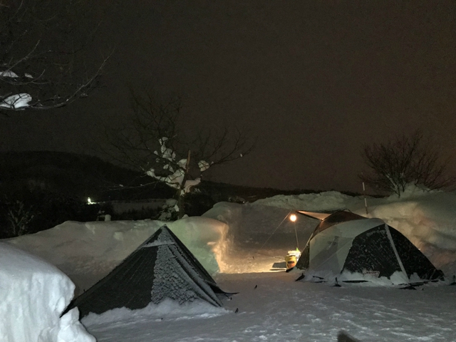 新幕試し張り!豪雪キャンプ エルム高原家族旅行村 1月28日~29日 新幕試し張り!豪雪キャンプ エルム高原家族旅行村 1月28日~29日