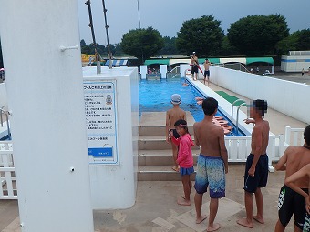 2015年、初プールは、川越水上公園
