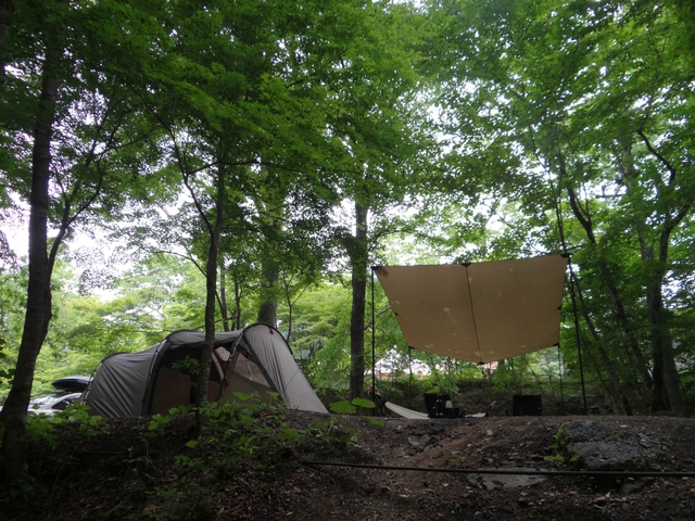 6月キャンプ！道志の森キャンプ場