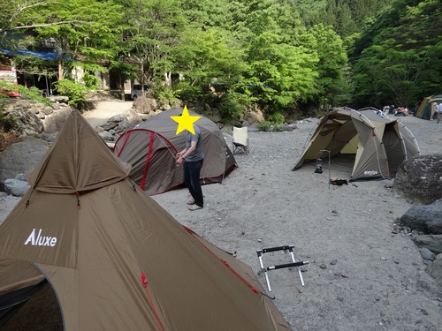 5月キャンプ！大渡キャンプ場