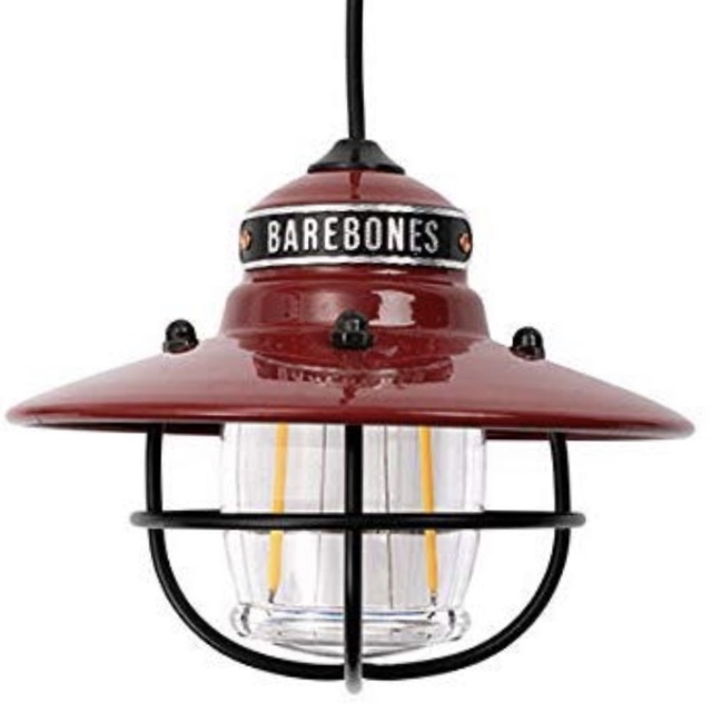 ベアボーンズリビング Barebones Living エジソンペンダントライトLED レッド ベアボーンズリビング Barebones Living エジソンペンダントライトLED レッド