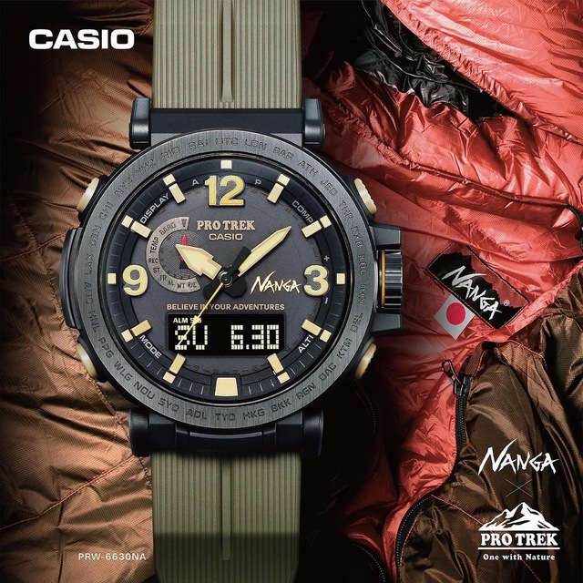 【数量限定】CASIO × NANGA PROTRECK カシオ ナンガ プロトレック 【数量限定】CASIO × NANGA PROTRECK カシオ ナンガ プロトレック