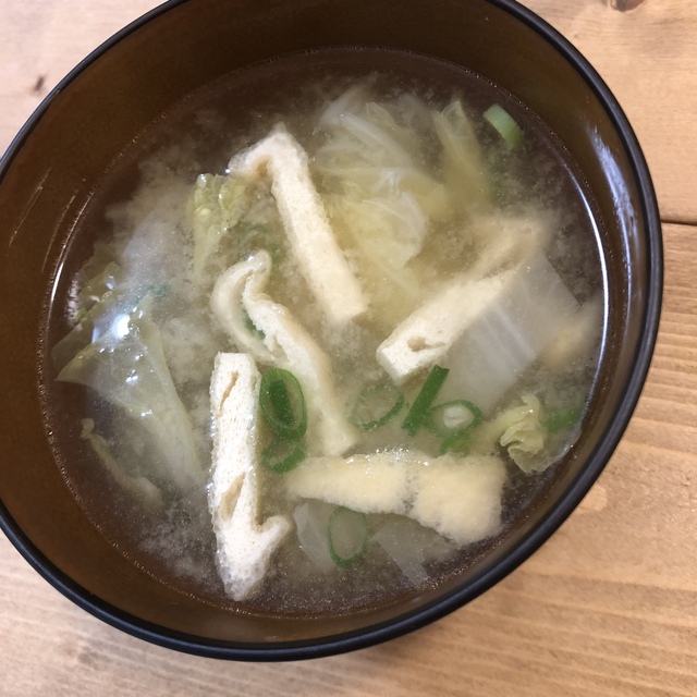 【お家でアウトドア】お味噌汁 【お家でアウトドア】お味噌汁