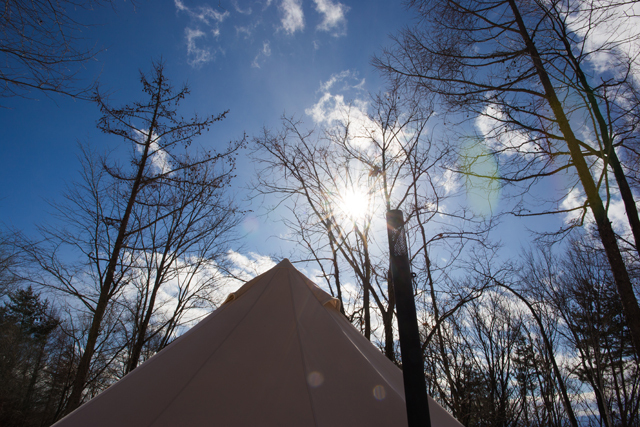 本格雪中キャンプ！マイナス13.5度を記録したあさまの森で貸切りキャンプ