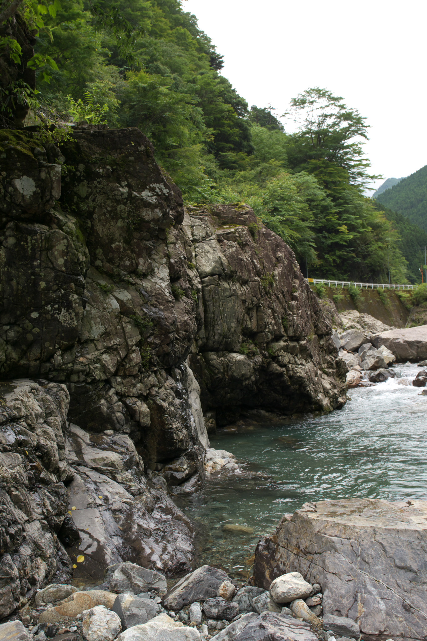 奈良県天川村・御手洗、ボルダリング 奈良県天川村・御手洗、ボルダリング