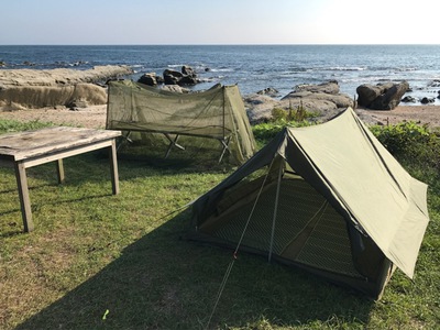 海の目の前でキャンプ！！白浜フラワーパーク　2017.8.19〜20