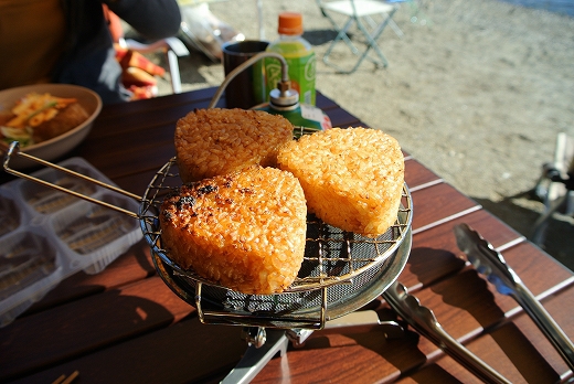 晩秋の西湖自由キャンプ場 晩秋の西湖自由キャンプ場