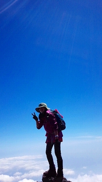 富士山の登頂