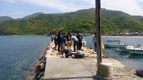 瀬戸内海と釣り場を守る友の会　第3回清掃活動