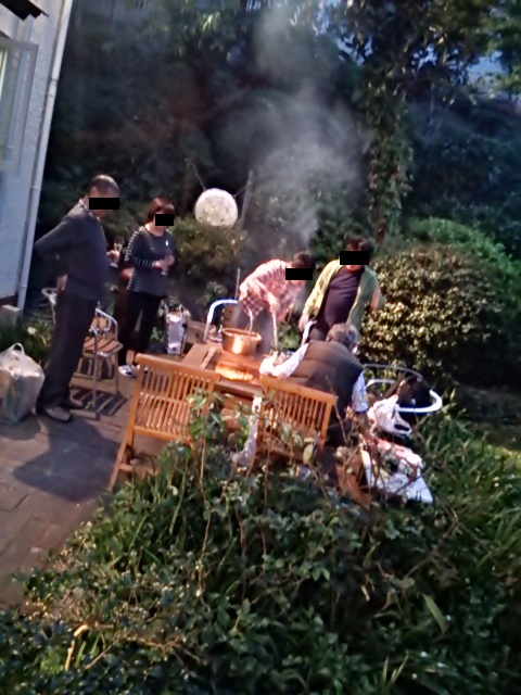 都会の真ん中で・・・野営と叫ぶ?秋の園遊会キャンプ【後篇】