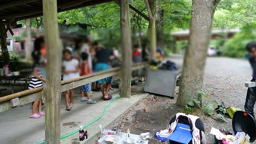 フルバンク停車 道志の森デイキャン