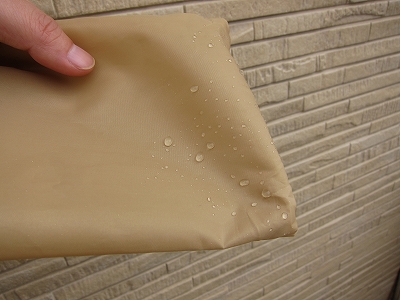 ちょこっとタープの撥水処理