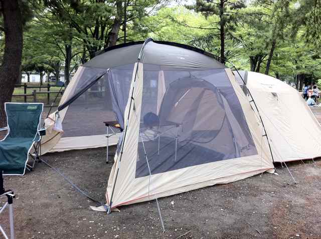 初キャンプ!