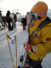 子連れでスキー@かぐらスキー場　田代エリア