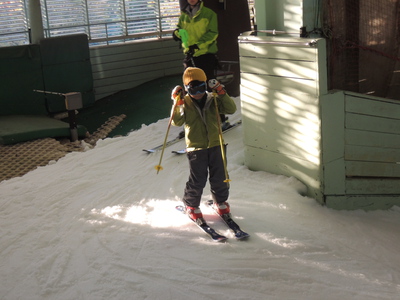 狭山スキー場で初滑り〜