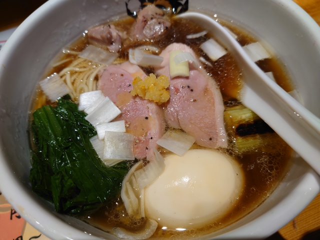 鴨中華そば(醤油)