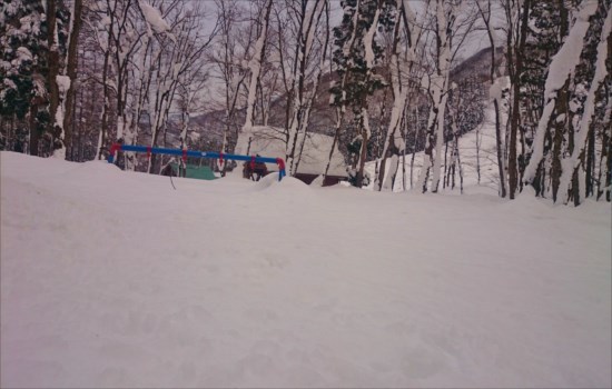 豪雪キャンプINとことん山