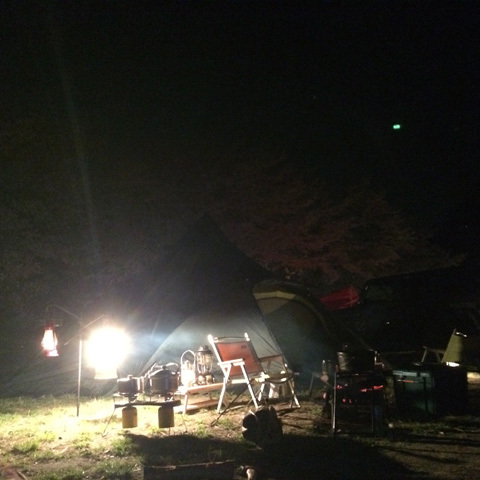 お花見キャンプ　IN青野原