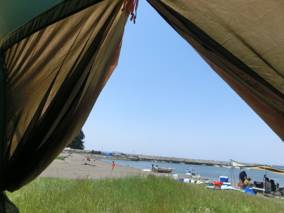 三浦三戸浜キャンプ