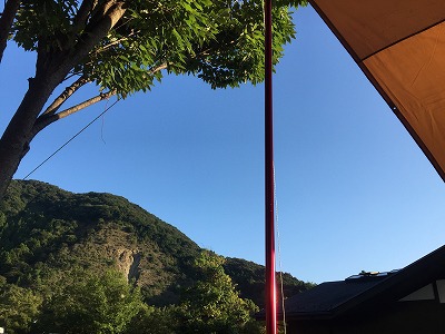 キャンプ復活! in 青川峡 キャンプ復活! in 青川峡