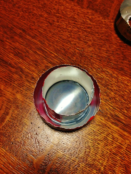 アルコールストーブ作ってみた・・^∀^