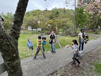 あっけし桜・牡蠣まつり 標津サーモン科学館 麺屋武双 あっけし桜・牡蠣まつり 標津サーモン科学館 麺屋武双