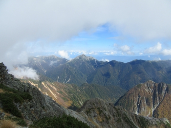 穂高岳(2日目) 穂高岳(2日目)