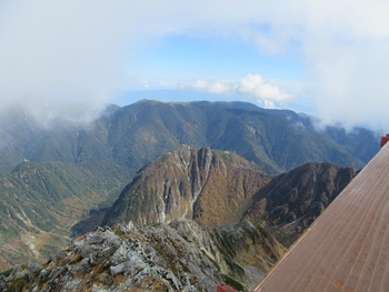 穂高岳(2日目) 穂高岳(2日目)