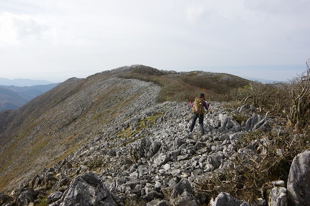 * 紅葉とカレンフェルト 霊仙山登山 * 鈴鹿 * 紅葉とカレンフェルト 霊仙山登山 * 鈴鹿