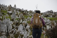* 紅葉とカレンフェルト 霊仙山登山 * 鈴鹿