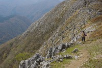 * 紅葉とカレンフェルト 霊仙山登山 * 鈴鹿