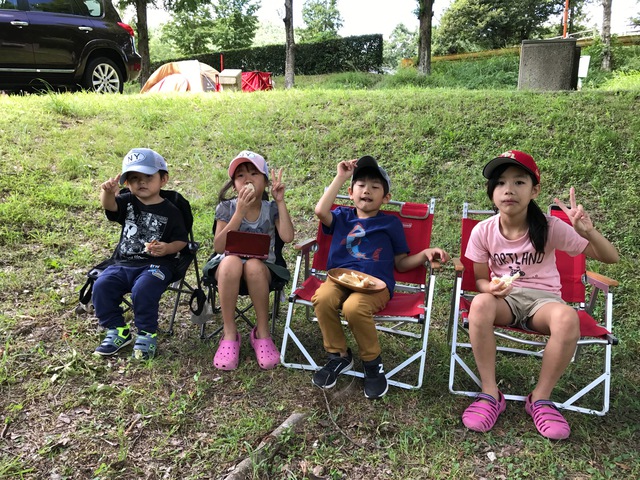 初Cousin  Campは夏の終わりのハーモーニー@秋吉台オートキャンプ場〜2017.9.2-3