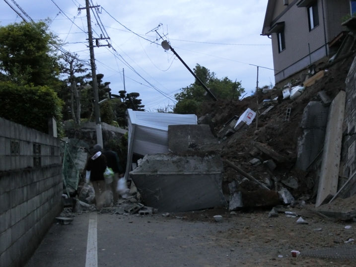 【熊本地震】 震度７の恐怖 【益城町】