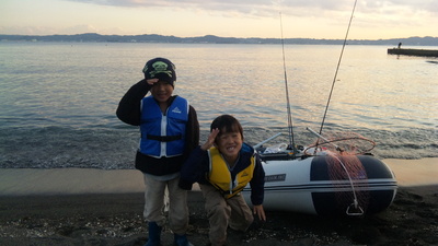 ゴムボフィッシング!!in館山湾