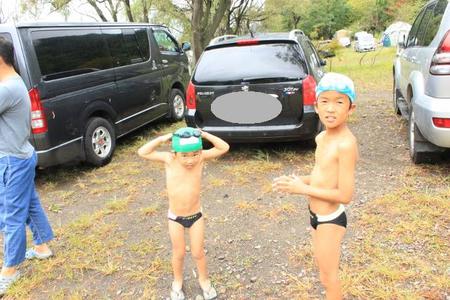 西湖自由キャンプ場・・^∀^