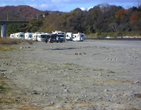 かわせみ河原キャンプ