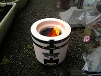 練炭を使ってみます。