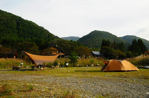 久々のキャンプ　in桑野橋