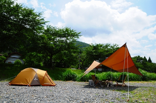 Bebeと二人で夏キャンプ