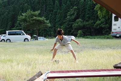 桑野橋キャンプ（遊び）