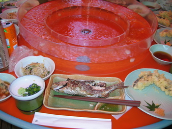 マス釣り