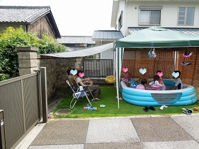 海の家(?)開店 (^o^)