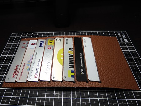 16枚入カードケース サコッシュ用 自作 16枚入カードケース サコッシュ用 自作