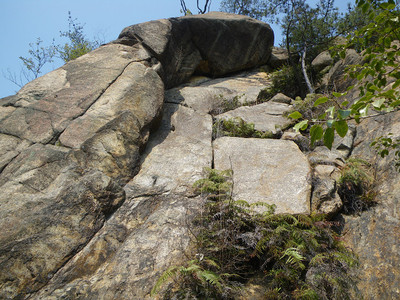 六甲山プロペラ岩