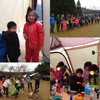 吉野山キャンプ場　2013.11.30～12.1