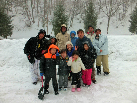 雪中キャンプ♪ 雪中キャンプ♪