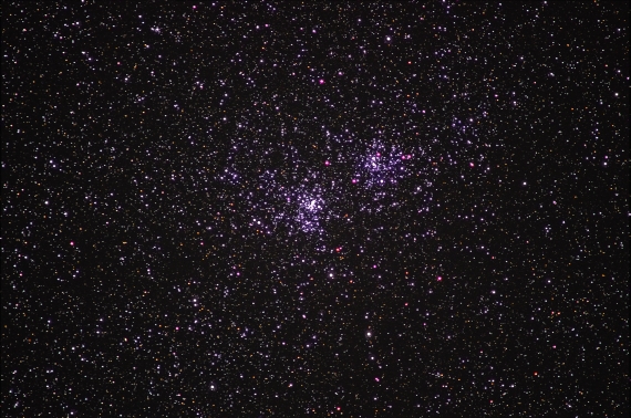 二重星団&プレアデス星団(M45) 二重星団&プレアデス星団(M45)