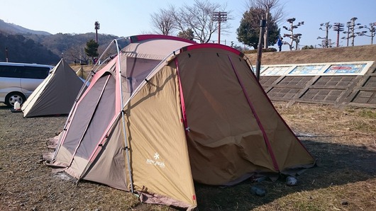 田代運動公園前河川敷でオフ会キャンプ　地元神奈川なのに２回めのキャンプ　デイキャンです