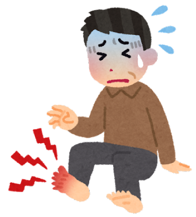 痛風かな? 痛風かな?